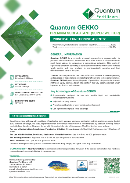 Quantum Gekko